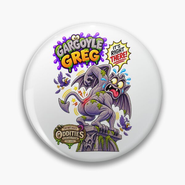 Item preview, Unfortunate Oddities - Gargoyle Greg designed and sold by WheelieGdArt.