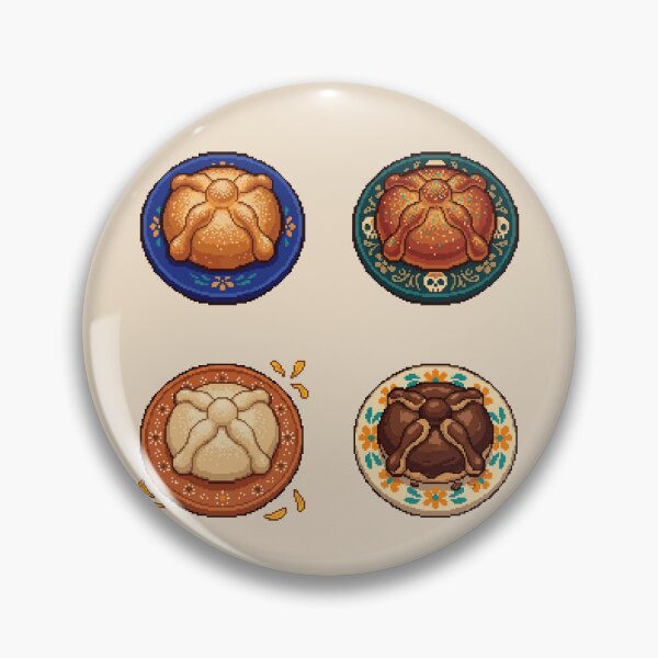 Item preview, Pan de Muerto — Día de los Muertos designed and sold by PixelBrujeria.