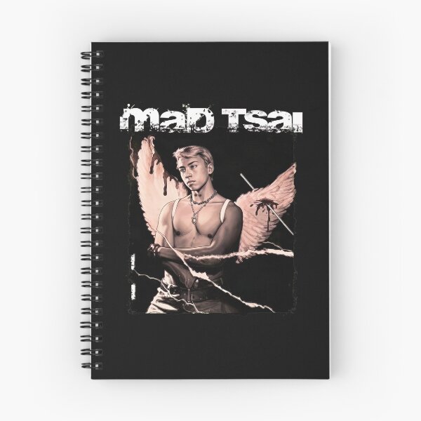 Item preview, Mab Tsai Angel Wings Distressed Portrait designed and sold by MichaelBankston.