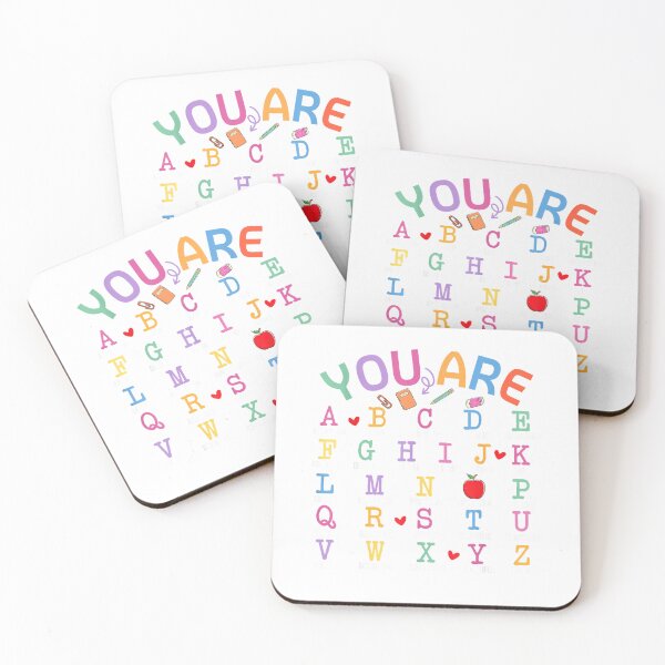 Item preview, You are Letters Alphabet Learn ABCs Inspiration Teacher Life T-Shirt designed and sold by Badriiiii.