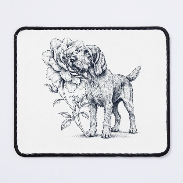 Item preview, Spinone Italiano Smell Flower Dog Lover designed and sold by dian-rody-crest.