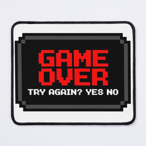 Item preview, Game Over designed and sold by GeeklyShirts.