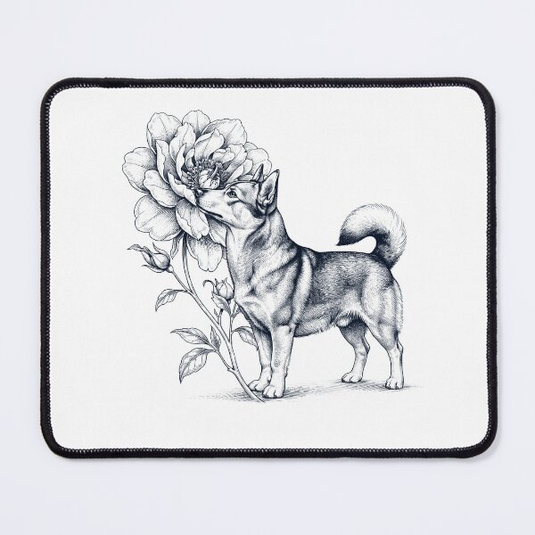 Item preview, Swedish Vallhund Smell Flower Dog Lover designed and sold by dian-rody-crest.