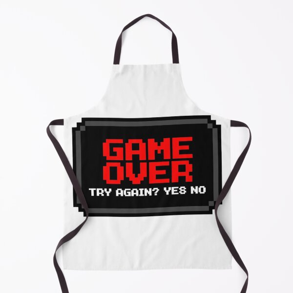 Item preview, Game Over designed and sold by GeeklyShirts.