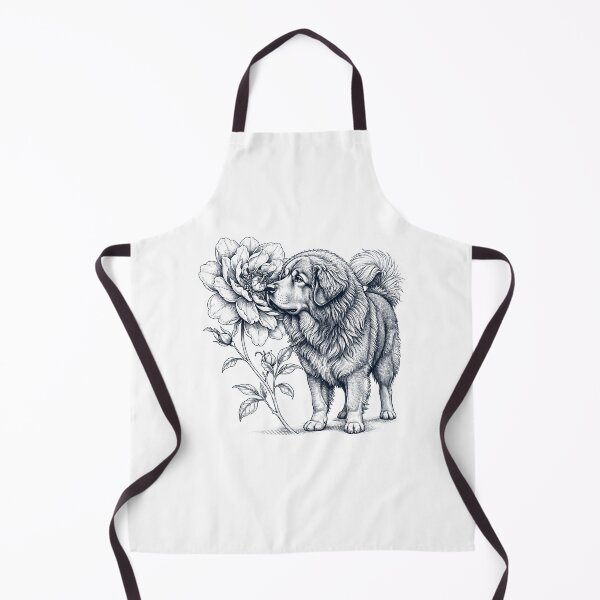 Item preview, Tibetan Mastiff Smell Flower Dog Lover designed and sold by dian-rody-crest.