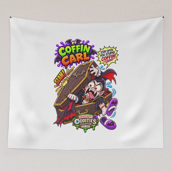 Item preview, Unfortunate Oddities - Coffin Carl designed and sold by WheelieGdArt.