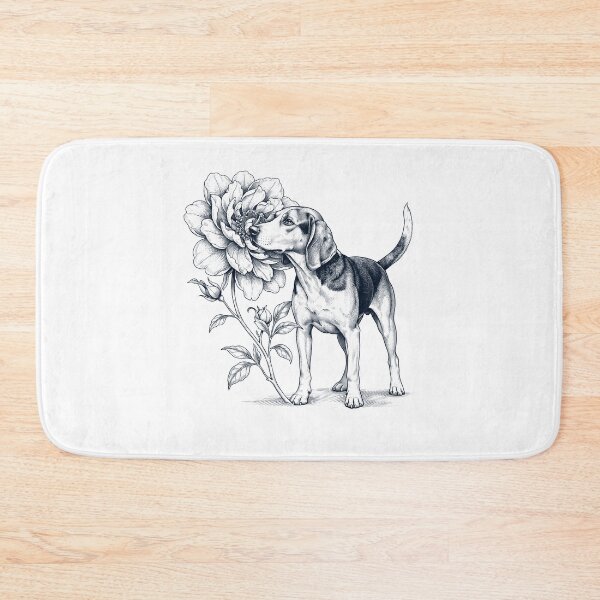 Item preview, Treeing Walker Coonhound Smell Flower Dog Lover designed and sold by dian-rody-crest.