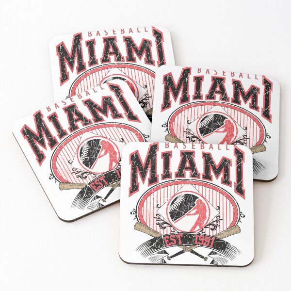 Item preview, Miami Baseball Retro designed and sold by hleichMehlani.