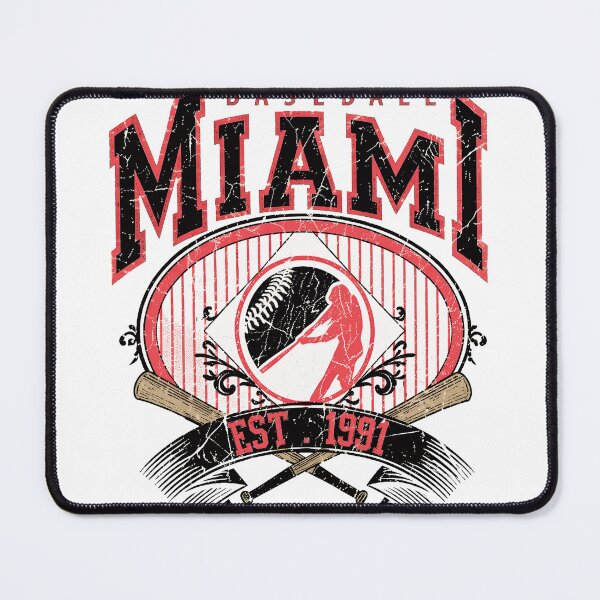 Item preview, Miami Baseball Retro designed and sold by hleichMehlani.