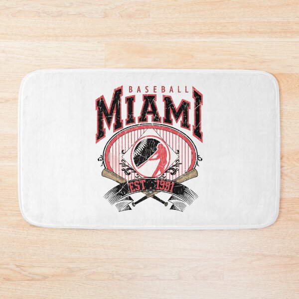 Item preview, Miami Baseball Retro designed and sold by hleichMehlani.
