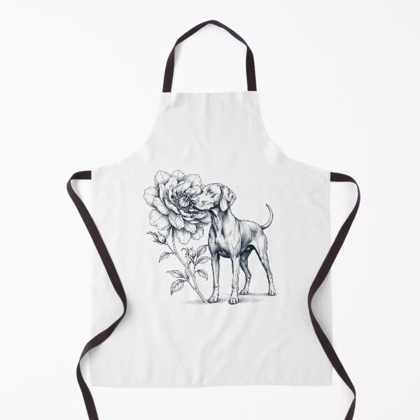 Item preview, Vizsla Smell Flower Dog Lover designed and sold by dian-rody-crest.