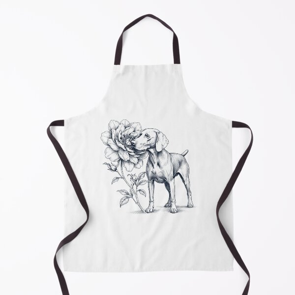 Item preview, Weimaraner Smell Flower Dog Lover designed and sold by dian-rody-crest.