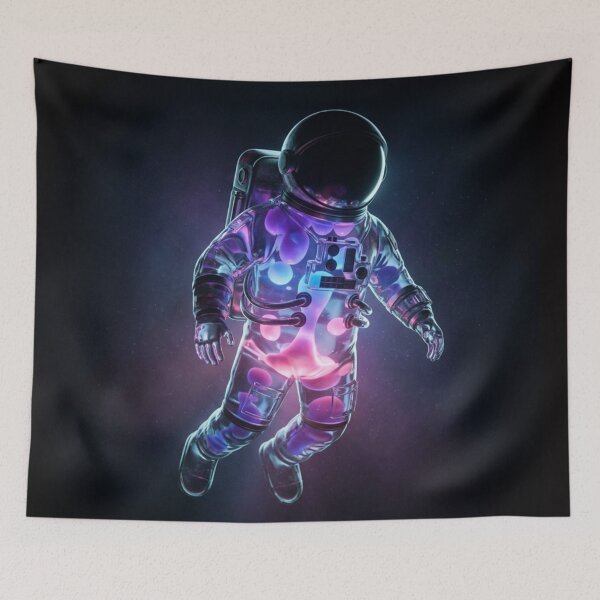 Item preview, Cosmic Flow: The Lava Lamp Astronaut designed and sold by Archive Studio.