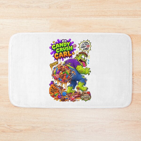 Item preview, Unfortunate Oddities - Candy Crush Carl - Sticky Halloween Haul designed and sold by WheelieGdArt.