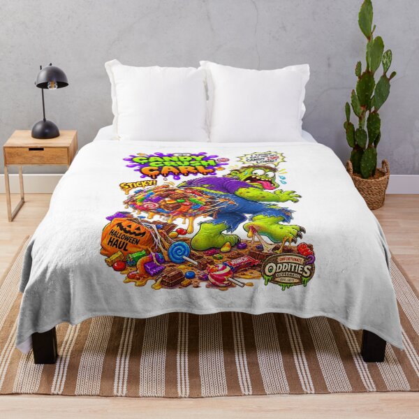Item preview, Unfortunate Oddities - Candy Crush Carl - Sticky Halloween Haul designed and sold by WheelieGdArt.