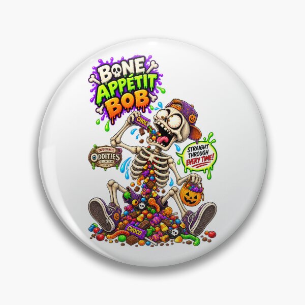 Item preview, Unfortunate Oddities - Bone Appétit Bob - Candy Chaos designed and sold by WheelieGdArt.