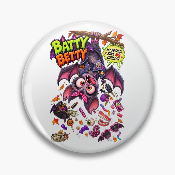 Item preview, Unfortunate Oddities - Batty Betty designed and sold by WheelieGdArt.