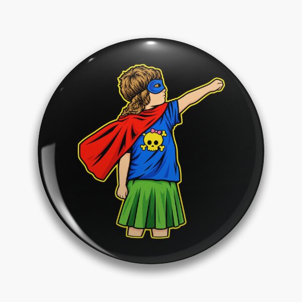 Item preview, GIRL POWER! - Superhero Girl Flying designed and sold by springgrap.