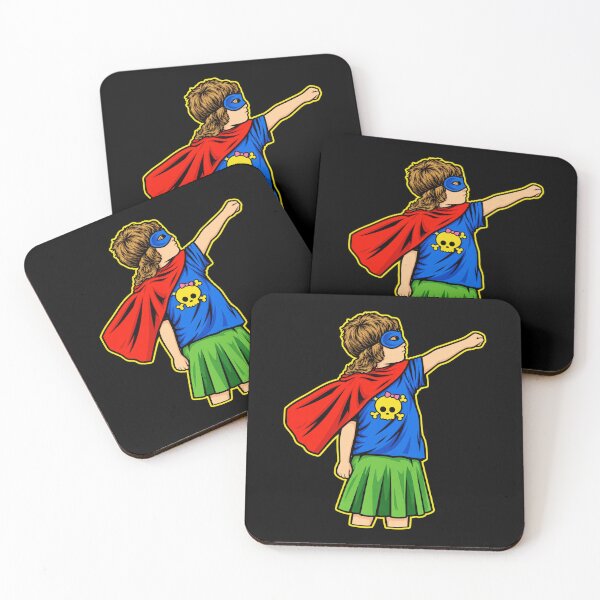 Item preview, GIRL POWER! - Superhero Girl Flying designed and sold by springgrap.