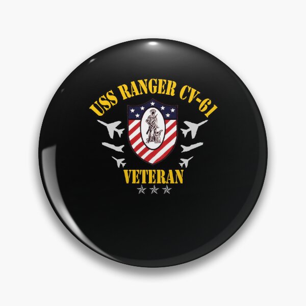 Item preview, USS Ranger CV-61 Veteran Naval Aviation Emblem Patriotic Design designed and sold by Osstaramilua.