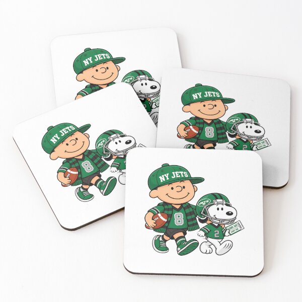 Item preview, NY Jets Charlie Brown Snoopy Game Day Football  designed and sold by StellarKawaii.