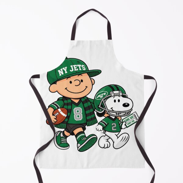 Item preview, NY Jets Charlie Brown Snoopy Game Day Football designed and sold by StellarKawaii.