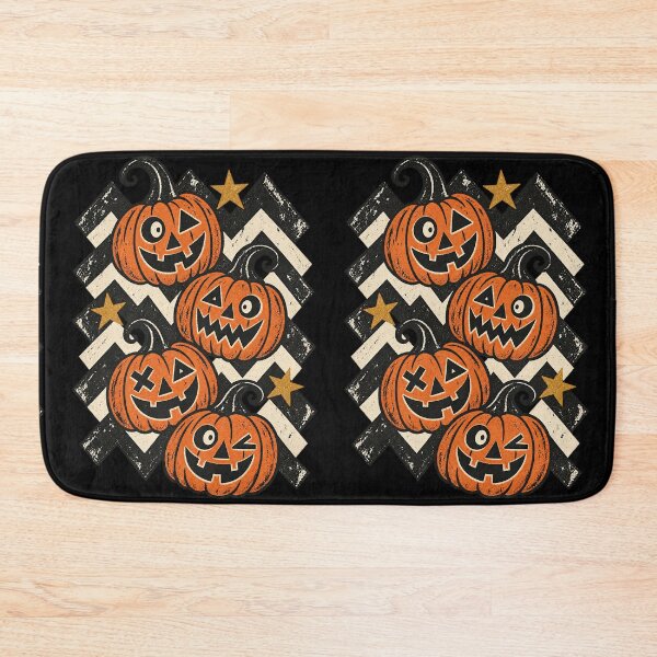 Item preview, Pumpkin Creepy Faces Spooky Vintage Halloween designed and sold by Sturdust.