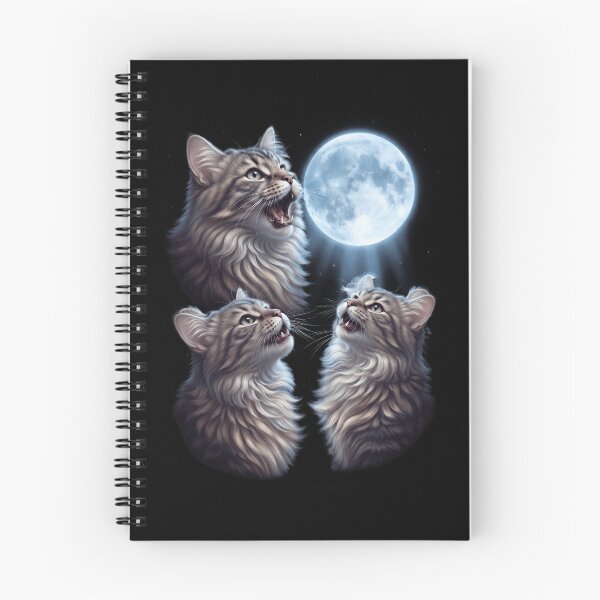 Item preview, American Curl Howling Moon Art Cat Kitten Lover designed and sold by dian-rody-crest.