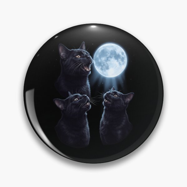 Item preview, Bombay Howling Moon Art Cat Kitten Lover designed and sold by dian-rody-crest.