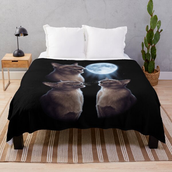 Item preview, Burmese Howling Moon Art Cat Kitten Lover designed and sold by dian-rody-crest.