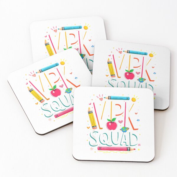 Item preview, VPK Squad, Vpk Crew VPK Student and Pre-K Teacher T-Shirt designed and sold by KTY-NUSS.