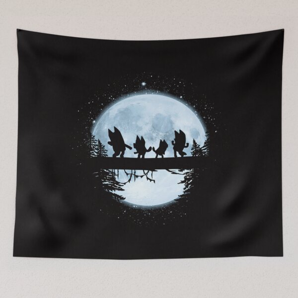 Item preview, Midnight Dancing - Bluey designed and sold by estheticianart.