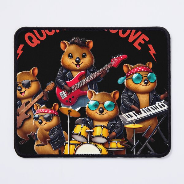Item preview, Quokkas Rock Band designed and sold by Pranrafa Phromprawat.