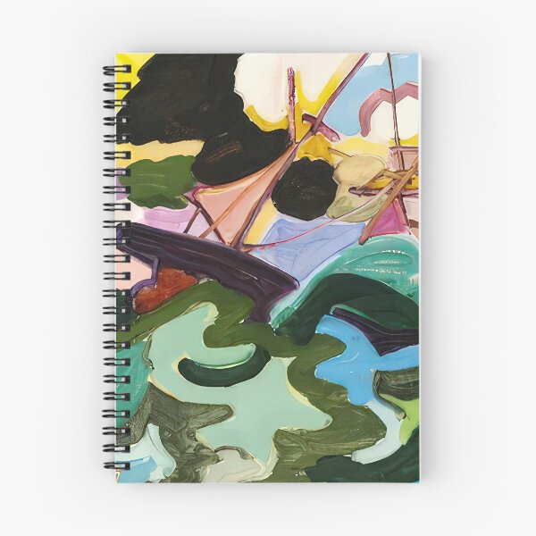 Item preview, En fuite - fauvism, tachisme designed and sold by NeonCanvasDream.