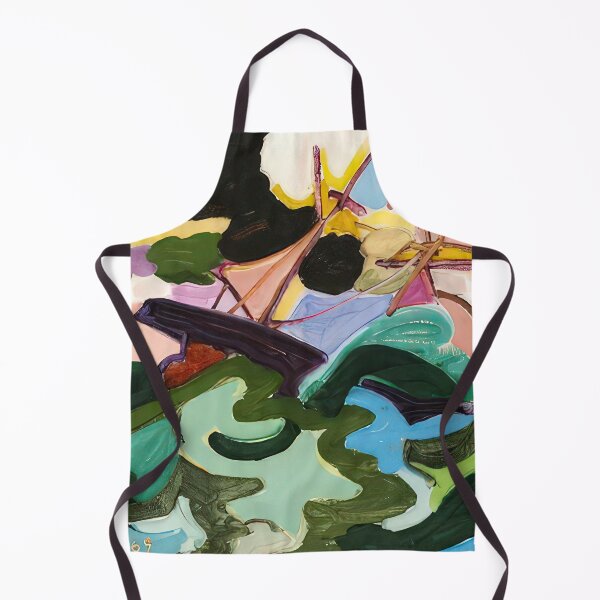 Item preview, En fuite - fauvism, tachisme designed and sold by NeonCanvasDream.