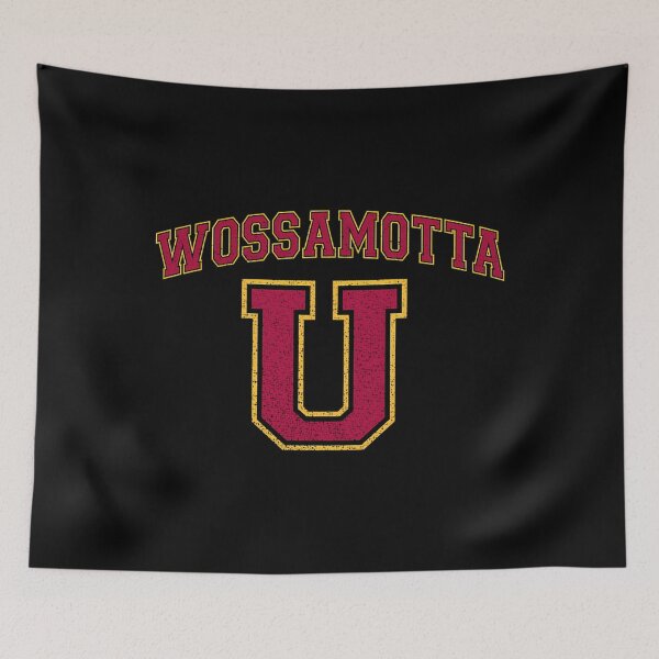 Item preview, Wossamotta U Logo designed and sold by bakaliStor.