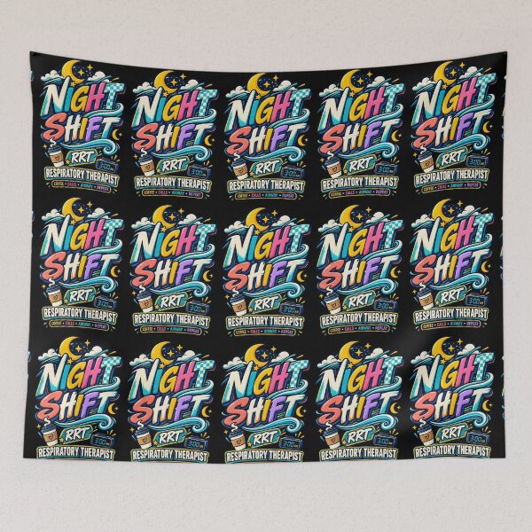Item preview, Night Shift RRT Respiratory Therapist 3 AM Coffee Design designed and sold by ClinicalHubs.