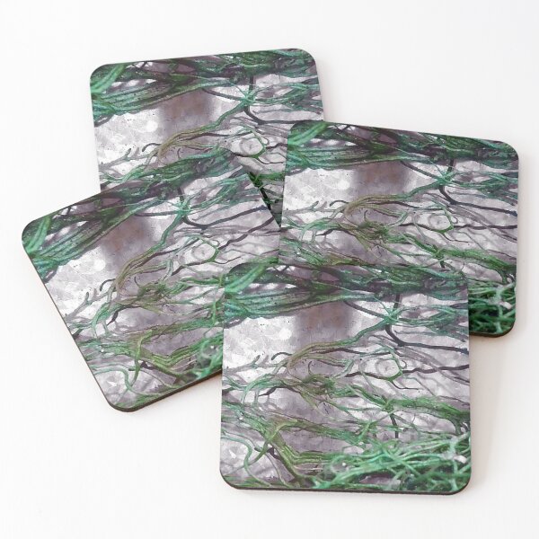 Item preview, Green Tendrils: Emerald Organic Network designed and sold by SirSalamander.