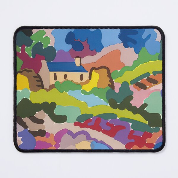 Item preview, Ferme en bretagne - fauvism designed and sold by NeonCanvasDream.