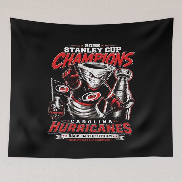 Item preview, Hurricane Mascot Victory Hockey Fan  designed and sold by SamanthaB72717.