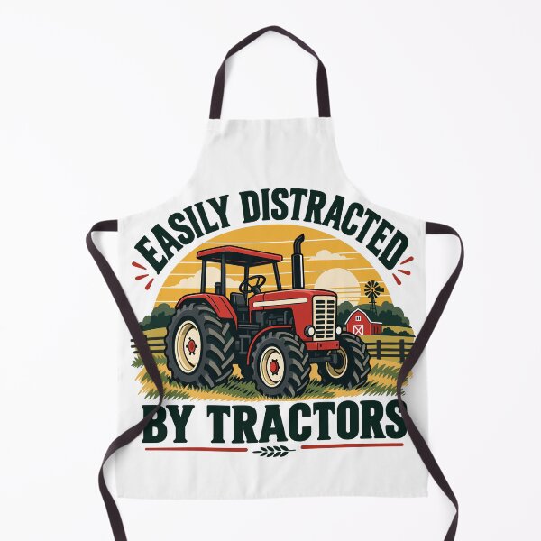 Item preview, Easily Distracted By Tractors designed and sold by gordonbwyashop.