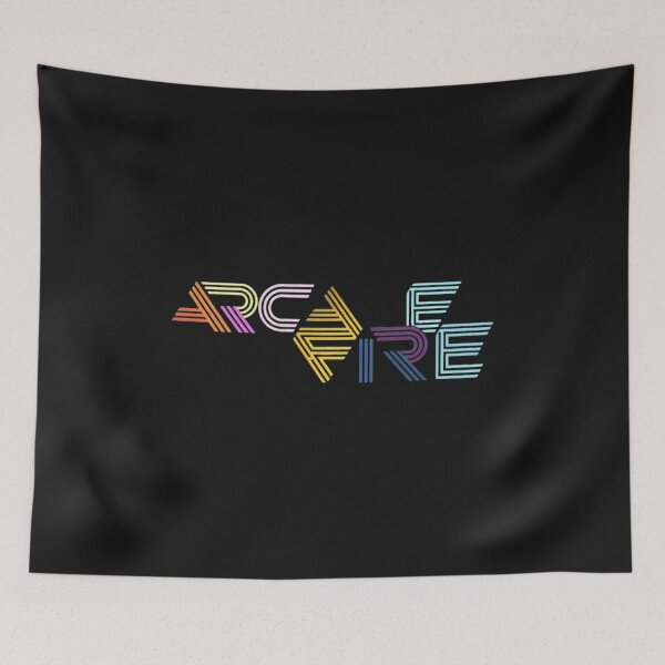 Item preview, Arcade Fire Retro Striped  designed and sold by RobertOakes12.