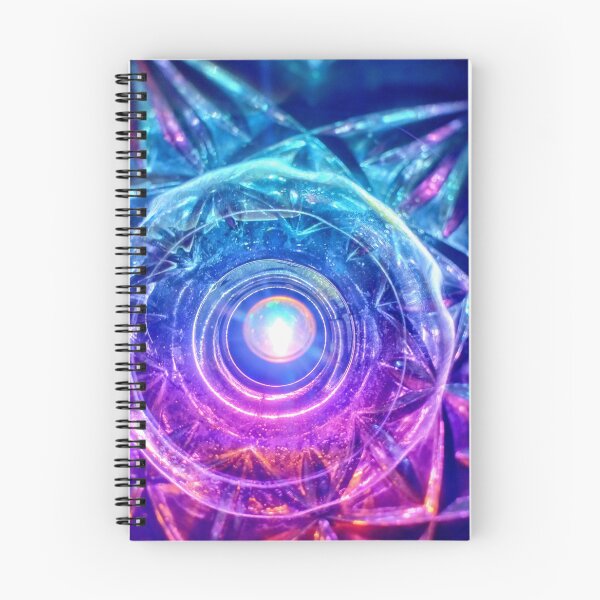 Item preview, Blacklight Crystal Glass 8: Neon Portal designed and sold by SirSalamander.
