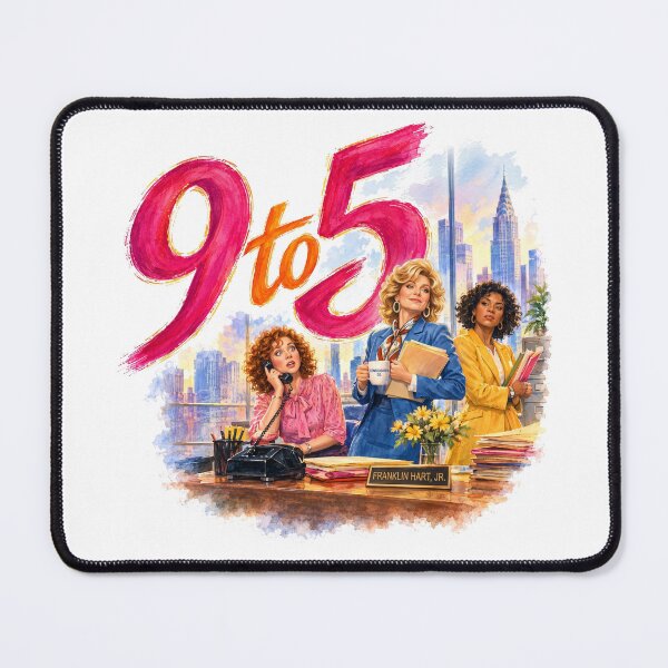 Item preview, 9 to 5 designed and sold by Lyric Vault - Rock on.