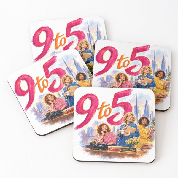 Item preview, 9 to 5 designed and sold by Lyric Vault - Rock on.