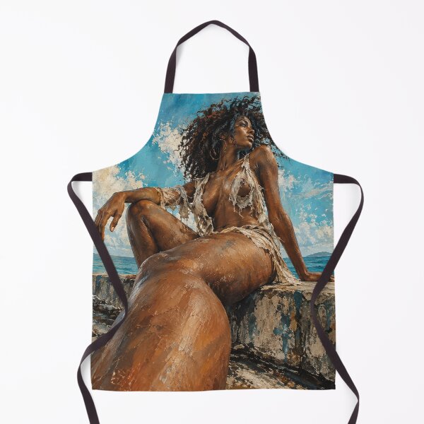 Item preview, Under the Caribbean Sky | Black Woman Tropical Art designed and sold by TedKentPhoto.