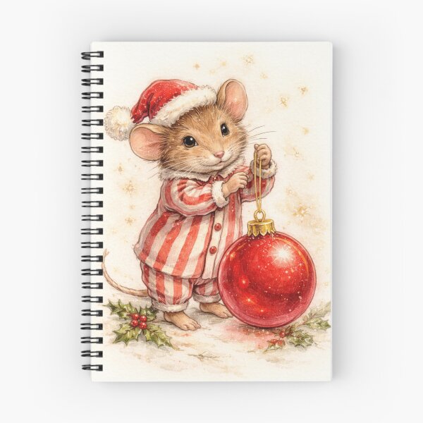 Aperçu de l'œuvre Joyeux Noël Souris créée et vendue par Beverley  Watson.