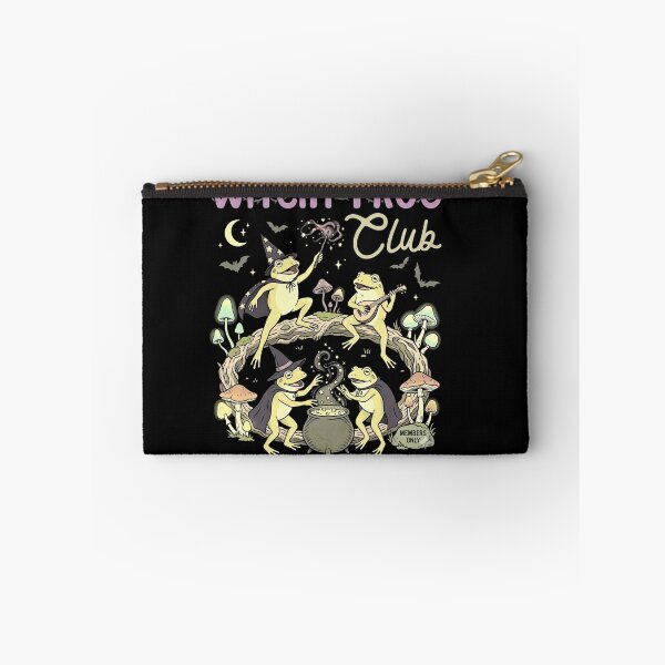Item preview, Witchy Frog Club Magical Cottagecore Frog Coven Design designed and sold by MiALopezArt.