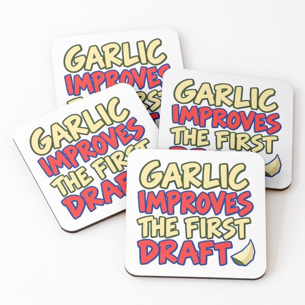 Item preview, Garlic Improves The First Draft designed and sold by aihrgdesign.