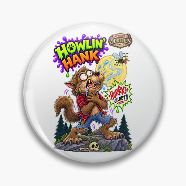 Item preview, Unfortunate Oddities - Howlin’ Hank designed and sold by WheelieGdArt.